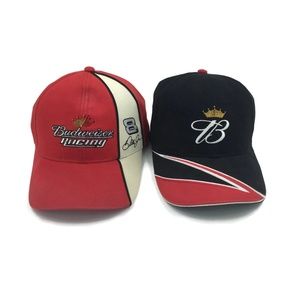 budweiser racing hat